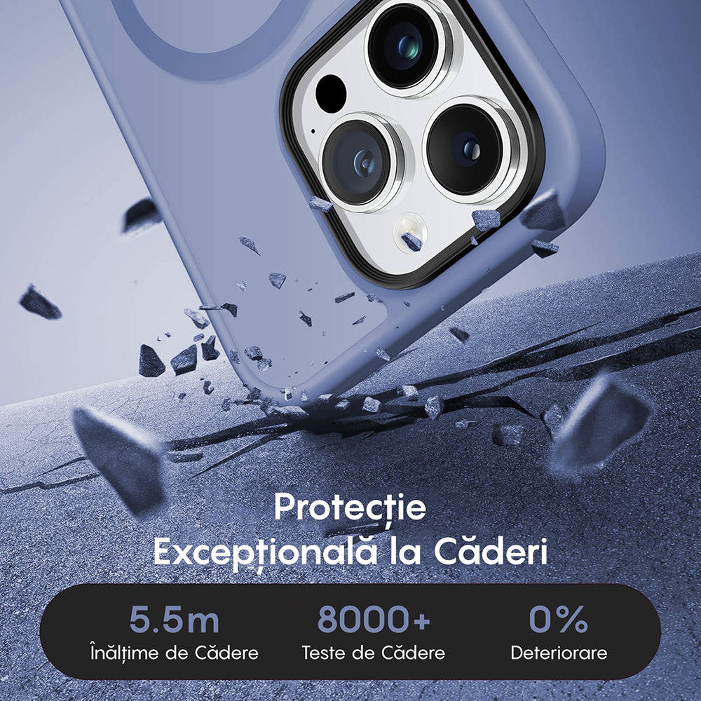 Husa MagSafe - iPhone 15 Pro Max - Yuenfeng Blue