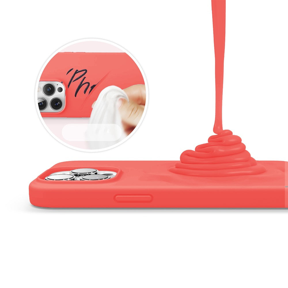 Husa Soft Silicone - iPhone 13 Pro Max - Flamingo