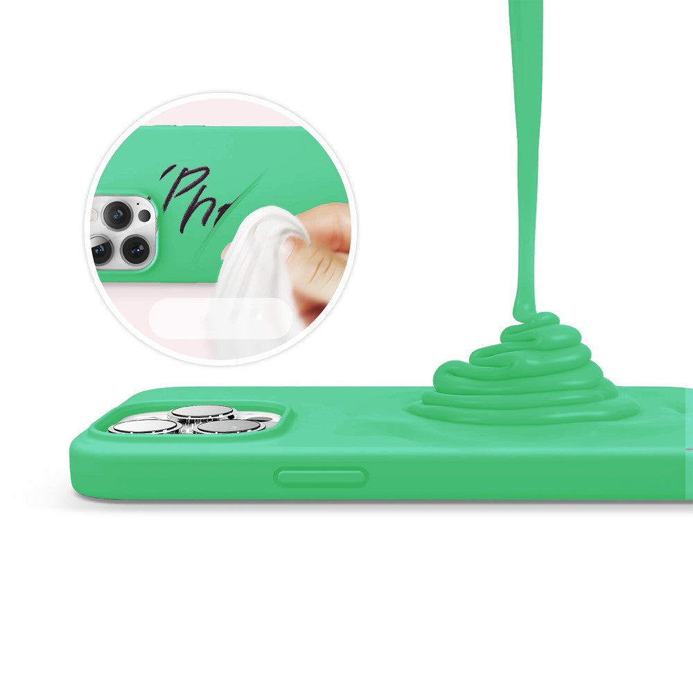 Husa Soft Silicone - iPhone 13 Pro Max - Emerald