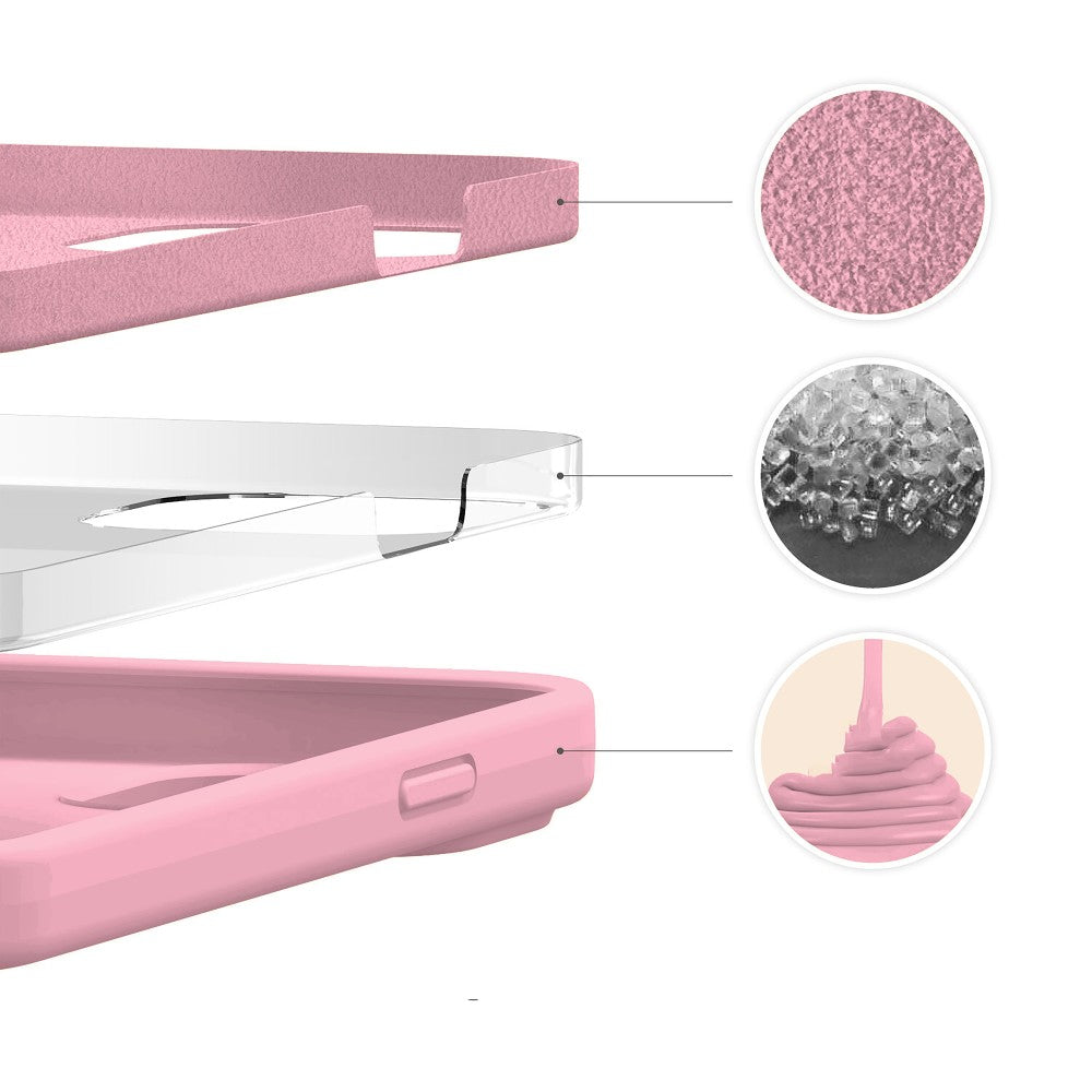 Husa Soft Silicone - iPhone 13 Pro Max - Flamingo Pink