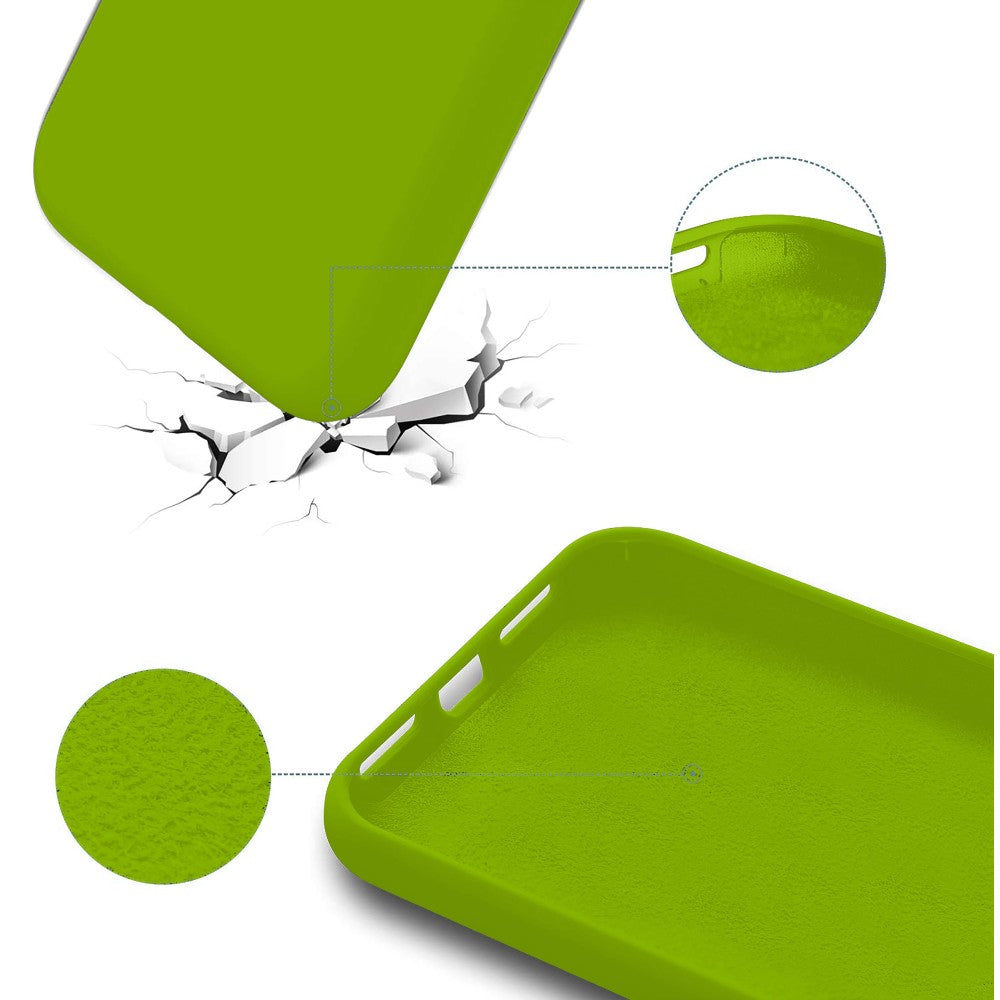 Husa Soft Silicone - iPhone 13 Pro Max - Limey Green