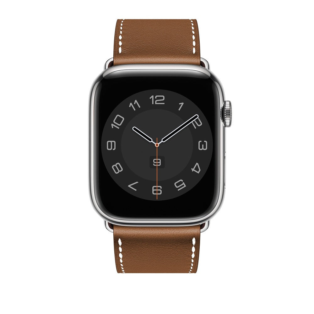 Leather Elegance Strap - Apple Watch 1/2/3/4/5/6/7/8/9/10/11/SE/SE2/SE3 - 38/40/41/42 MM - Brown