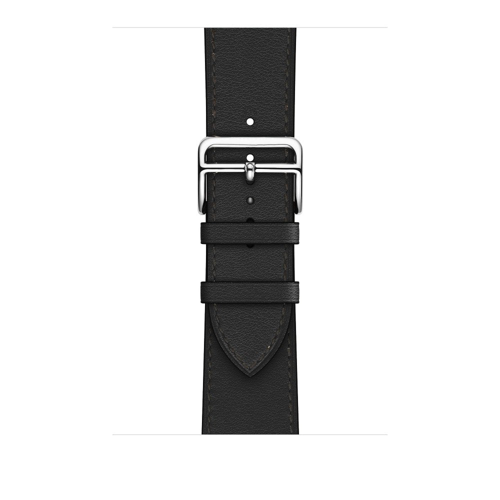 Curea Leather Elegance - Apple Watch 1/2/3/4/5/6/7/8/9/10/11/SE/SE2/SE3 - 38/40/41/42 MM - Black