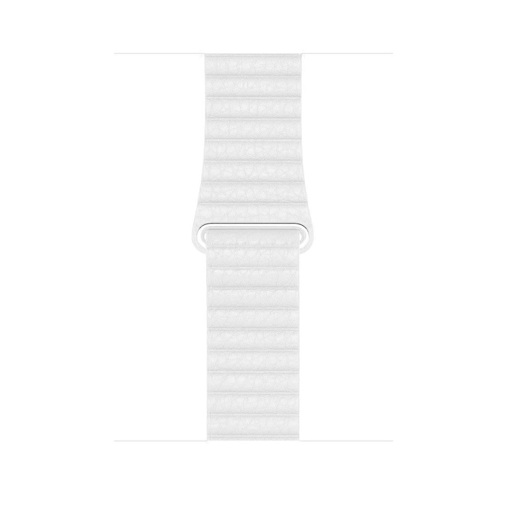 Curea Leather Loop Heritage - Apple Watch 1/2/3/4/5/6/7/8/9/10/11/SE/SE2/SE3 - 38/40/41/42 MM - White