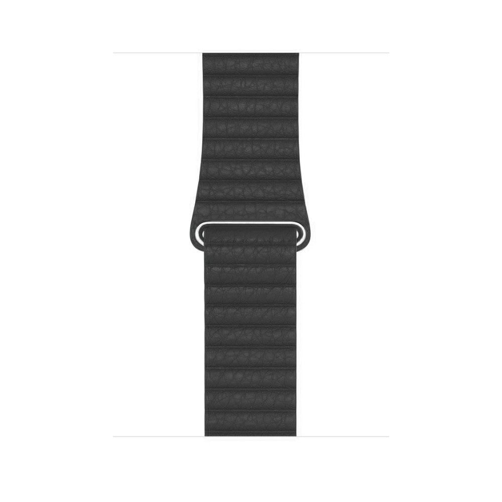Curea Leather Loop Heritage - Apple Watch 1/2/3/4/5/6/7/8/9/10/11/SE/SE2/SE3/Ultra 1/Ultra 2/Ultra 3 - 42/44/45/46/49 MM - Black
