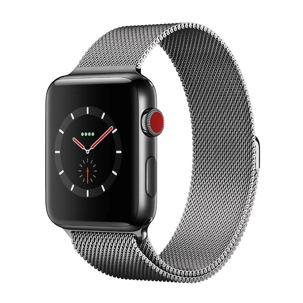 Curea Milanese Classic - Apple Watch 1/2/3/4/5/6/7/8/9/10/11/SE/SE2/SE3 - 38/40/41/42 MM - Silver