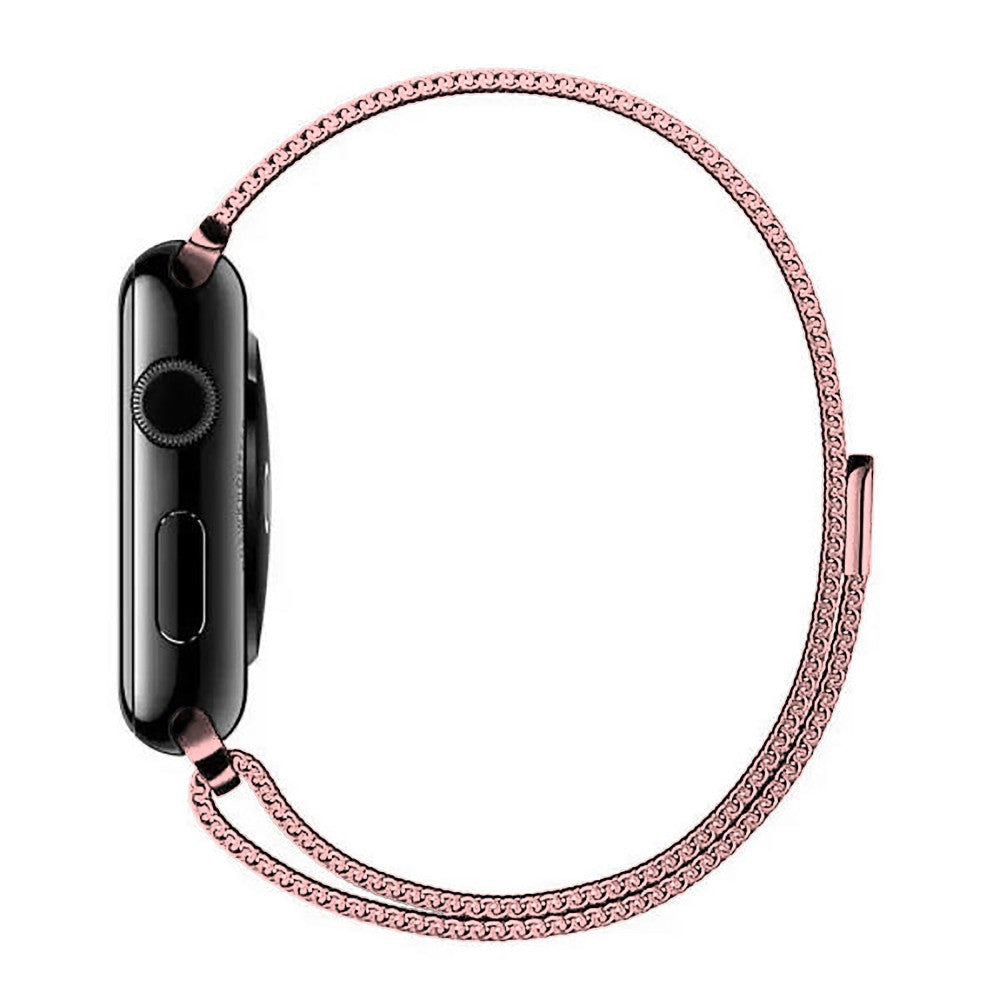 Curea Milanese Classic - Apple Watch 1/2/3/4/5/6/7/8/9/10/11/SE/SE2/SE3/Ultra 1/Ultra 2/Ultra 3 - 42/44/45/46/49 MM - Rose Pink