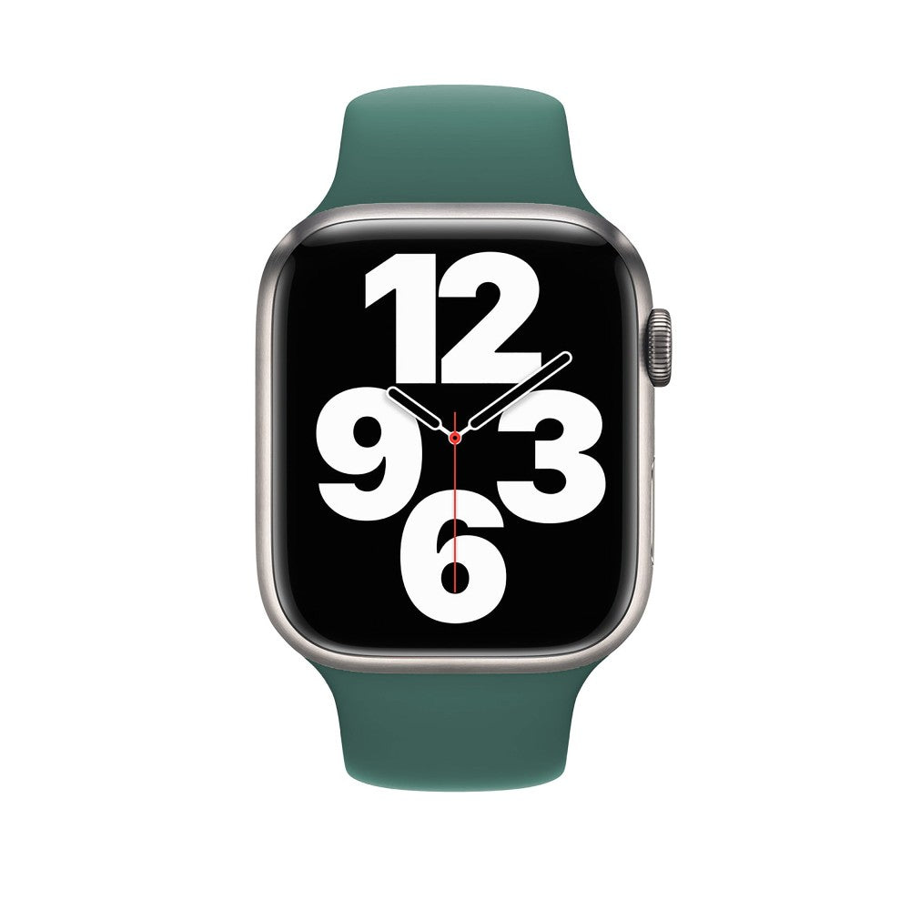 Curea Silicone Sport - Apple Watch 1/2/3/4/5/6/7/8/9/10/11/SE/SE2/SE3 - 38/40/41/42 MM - S/M - Marine