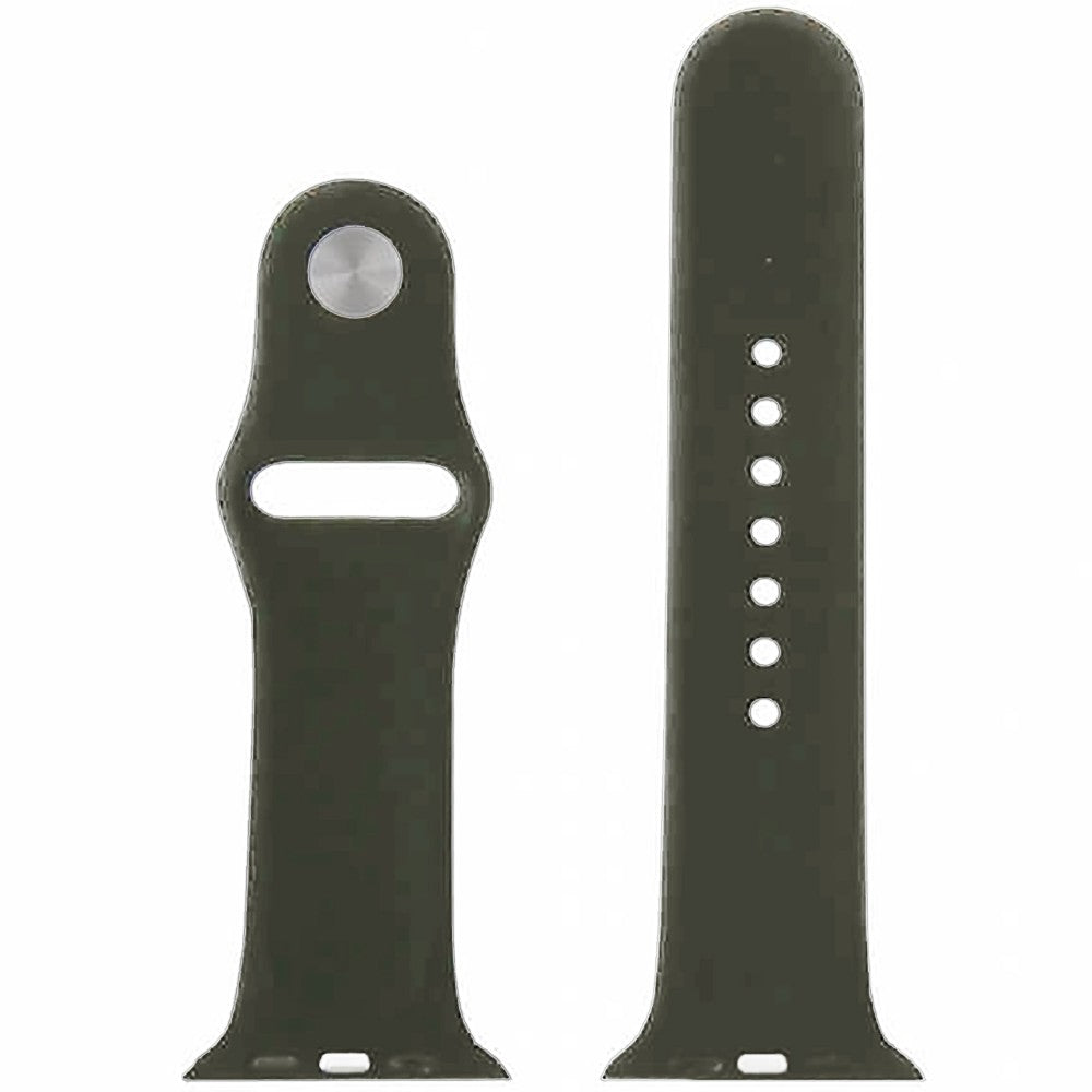 Silicone Sport Strap - Apple Watch 1/2/3/4/5/6/7/8/9/10/11/SE/SE2/SE3 - 38/40/41/42 MM - S/M - Webster Green