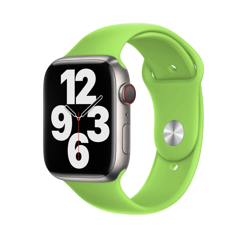 Curea Silicone Sport - Apple Watch 1/2/3/4/5/6/7/8/9/10/11/SE/SE2/SE3 - 38/40/41/42 MM - S/M - Acid Green