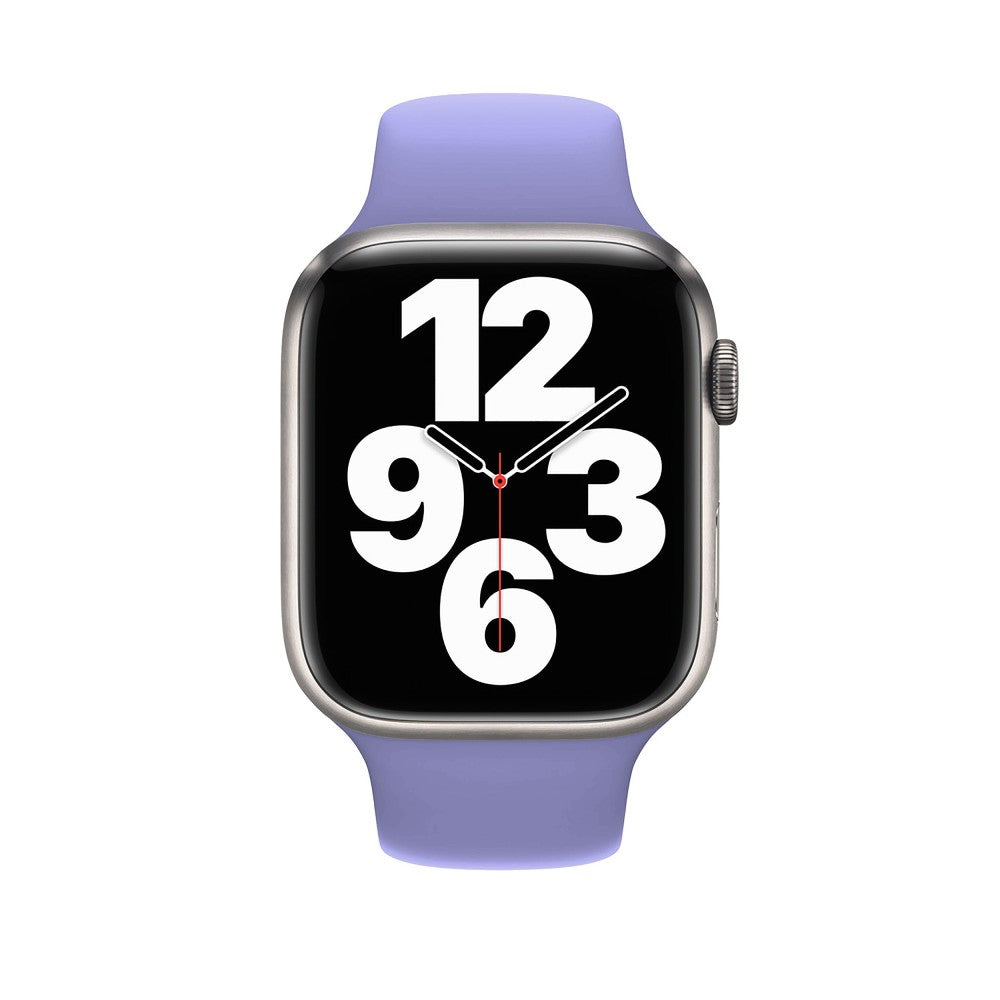 Silicone Sport Band - Apple Watch 1/2/3/4/5/6/7/8/9/10/11/SE/SE2/SE3/Ultra 1/Ultra 2/Ultra 3 - 42/44/45/46/49 MM - S/M - Mauve