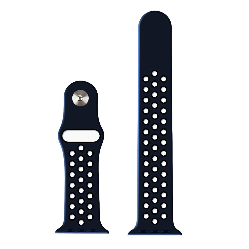 Curea Sport Loop Active - Apple Watch 1/2/3/4/5/6/7/8/9/10/11/SE/SE2/SE3 - 38/40/41/42 MM - S/M - Midnight Blue/Black