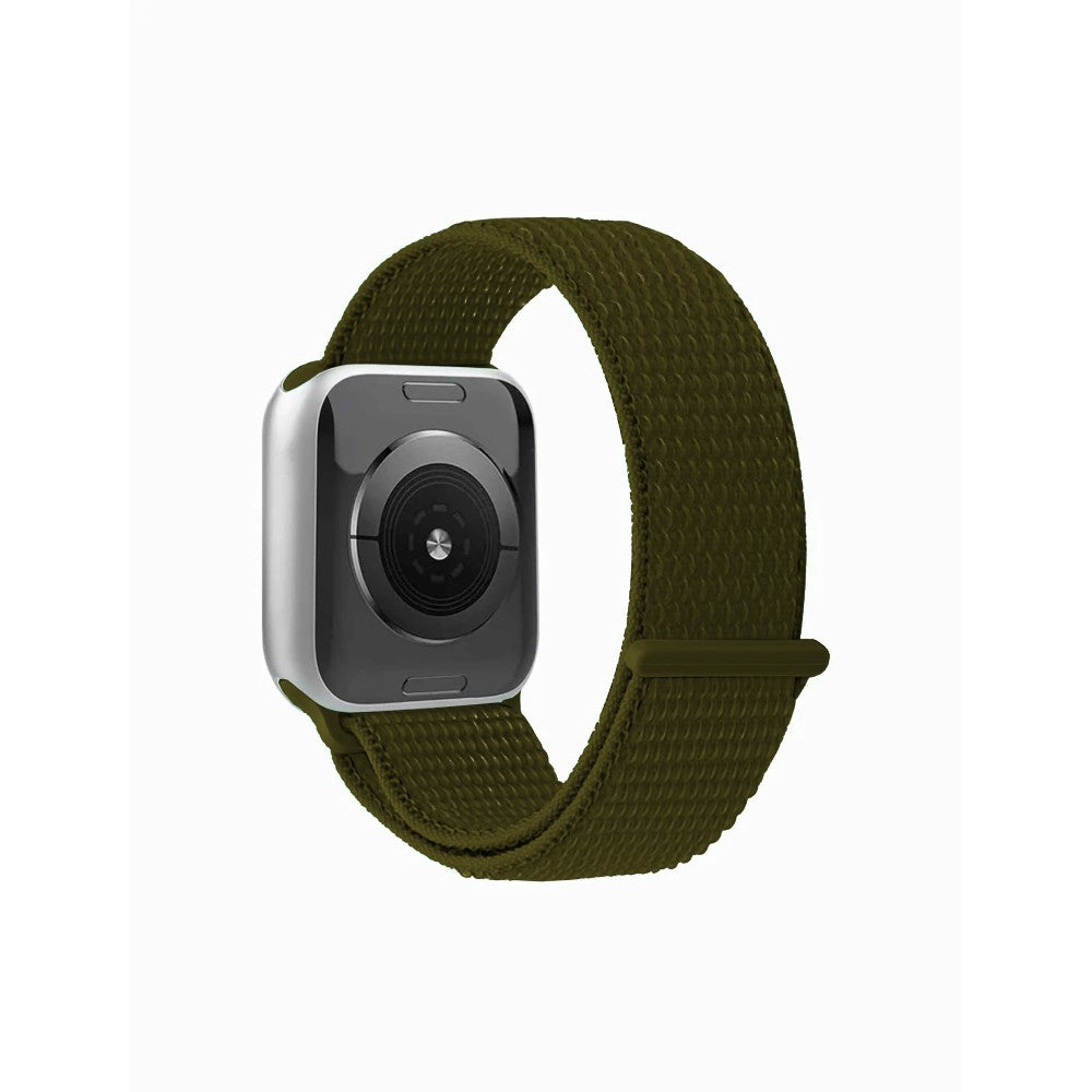 Classic Nylon Strap - Apple Watch 1/2/3/4/5/6/7/8/9/10/11/SE/SE2/SE3 - 38/40/41/42 MM - Olive Flak