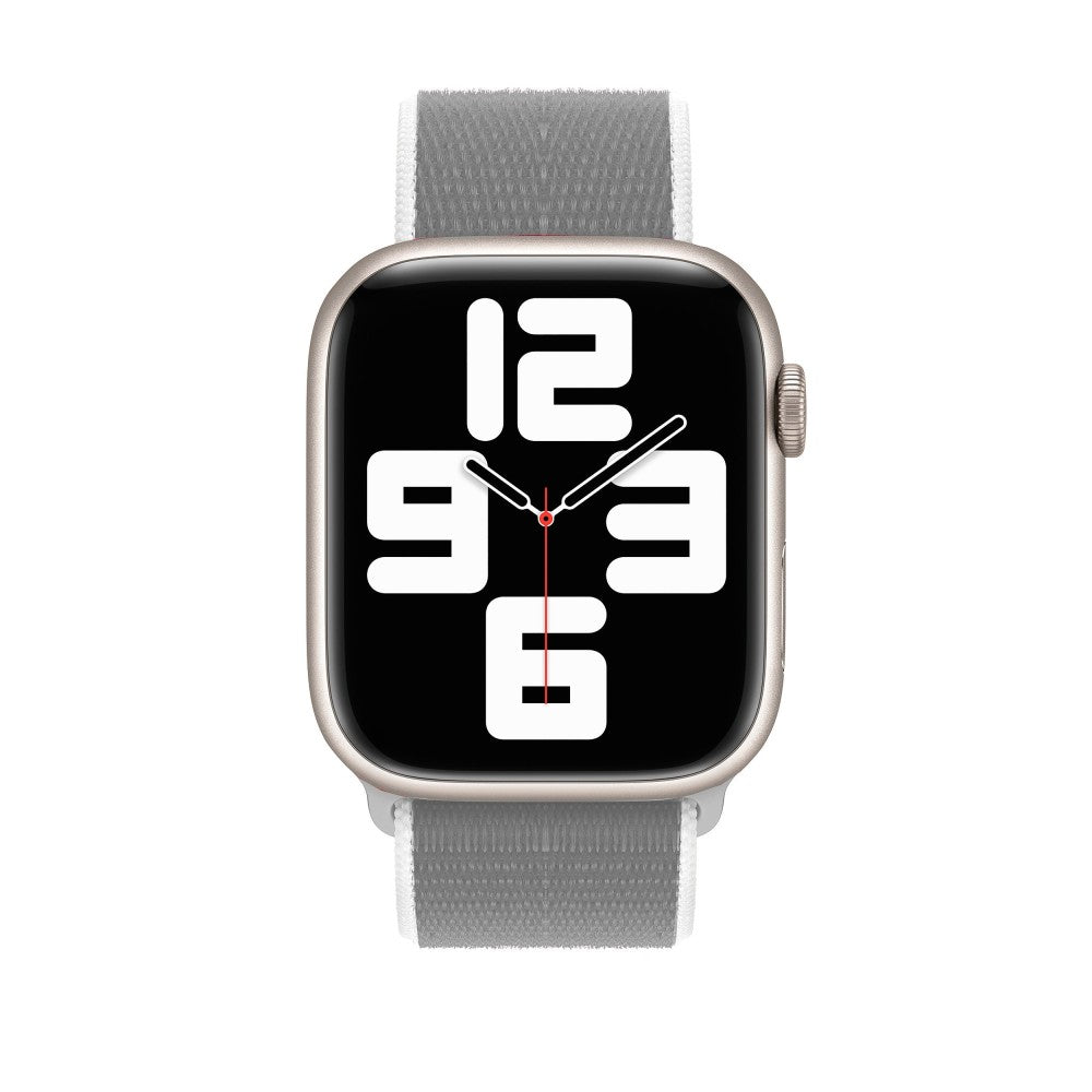 Nylon Classic Strap - Apple Watch 1/2/3/4/5/6/7/8/9/10/11/SE/SE2/SE3/Ultra 1/Ultra 2/Ultra 3 - 42/44/45/46/49 MM - Gray