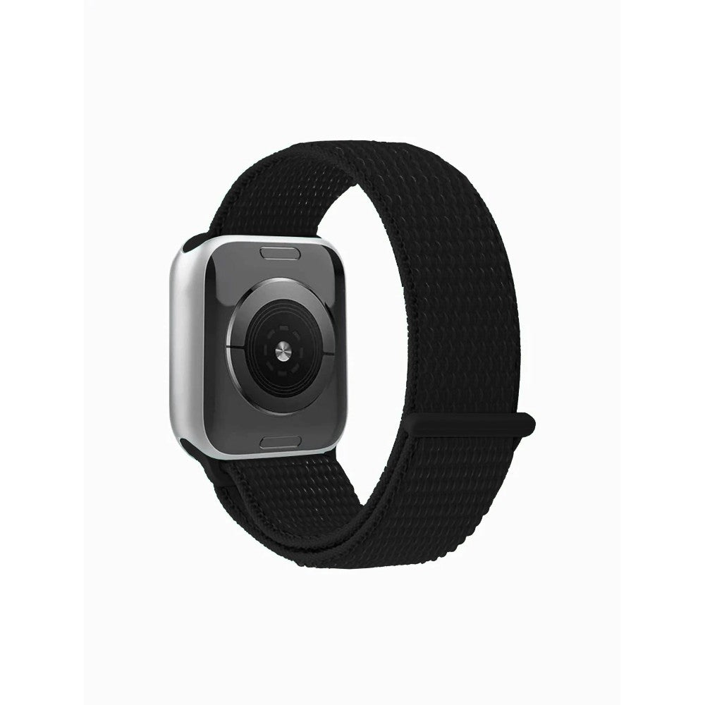 Nylon Classic Strap - Apple Watch 1/2/3/4/5/6/7/8/9/10/11/SE/SE2/SE3/Ultra 1/Ultra 2/Ultra 3 - 42/44/45/46/49 MM - Full Black
