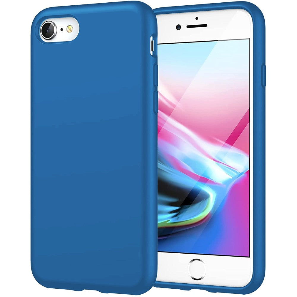 Soft Silicone Case - iPhone 7/8/SE2 - Slate Blue