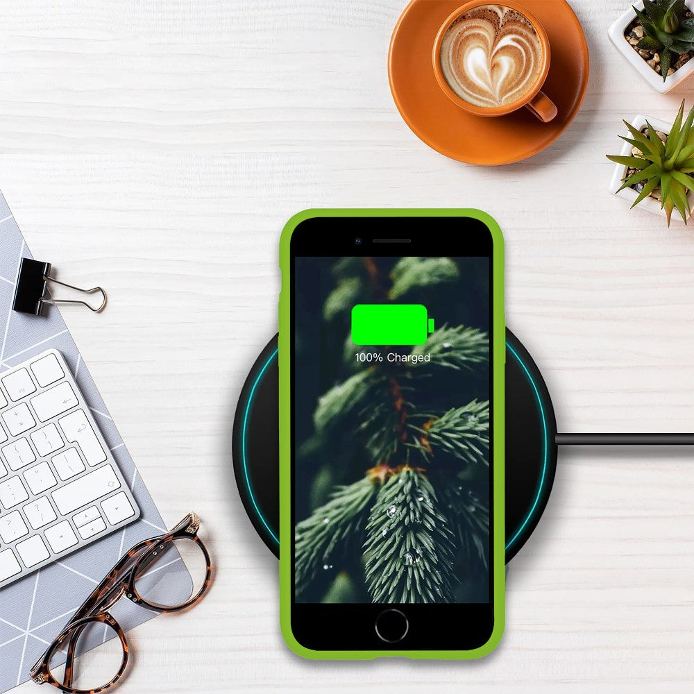 Husa Soft Silicone - iPhone 7 Plus/8 Plus - Acid Green