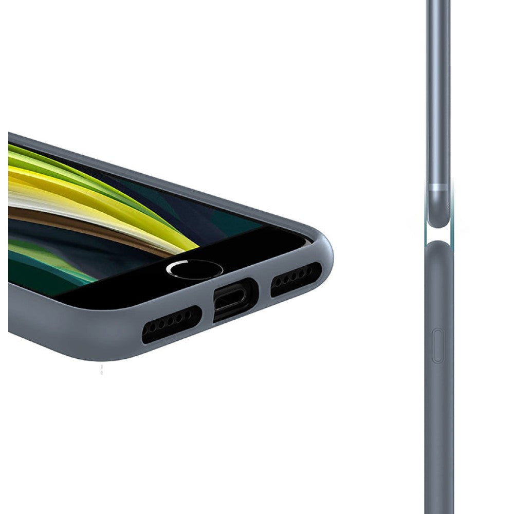 Husa Soft Silicone - iPhone XS Max - Slate Gray