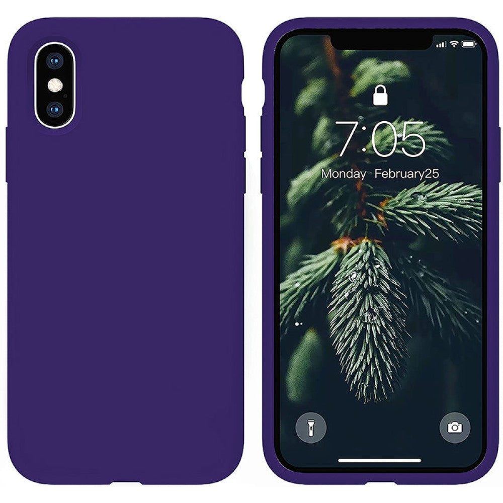 Husa Soft Silicone - iPhone XS Max - Purple