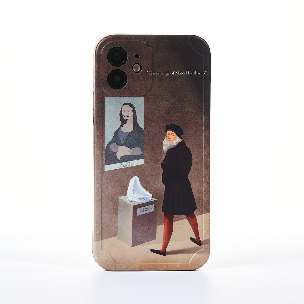 Husa The New Mona Lisa - iPhone 12 - Maro