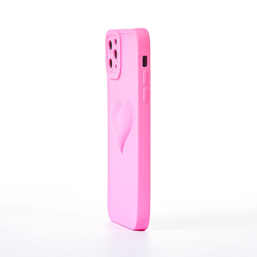 Full Heart Case - iPhone 11 Pro Max - Hot Pink