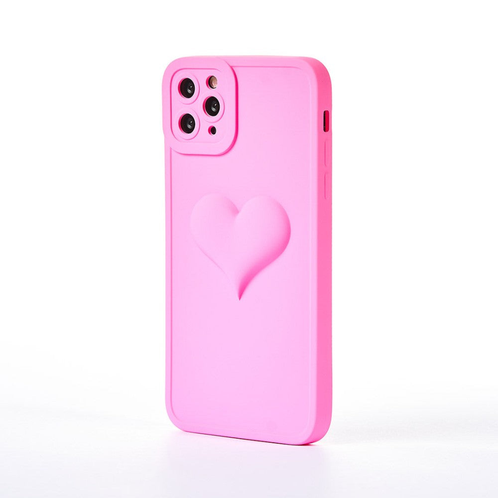 Full Heart Case - iPhone 11 Pro Max - Hot Pink