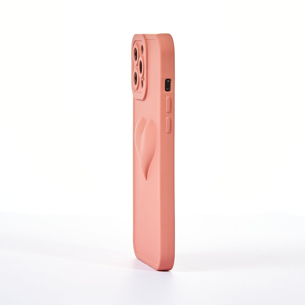 Husa Full Heart - iPhone 12 Pro Max - Roz