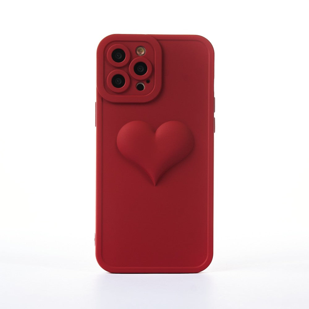 Full Heart Case - iPhone 12 Pro Max - Burgundy