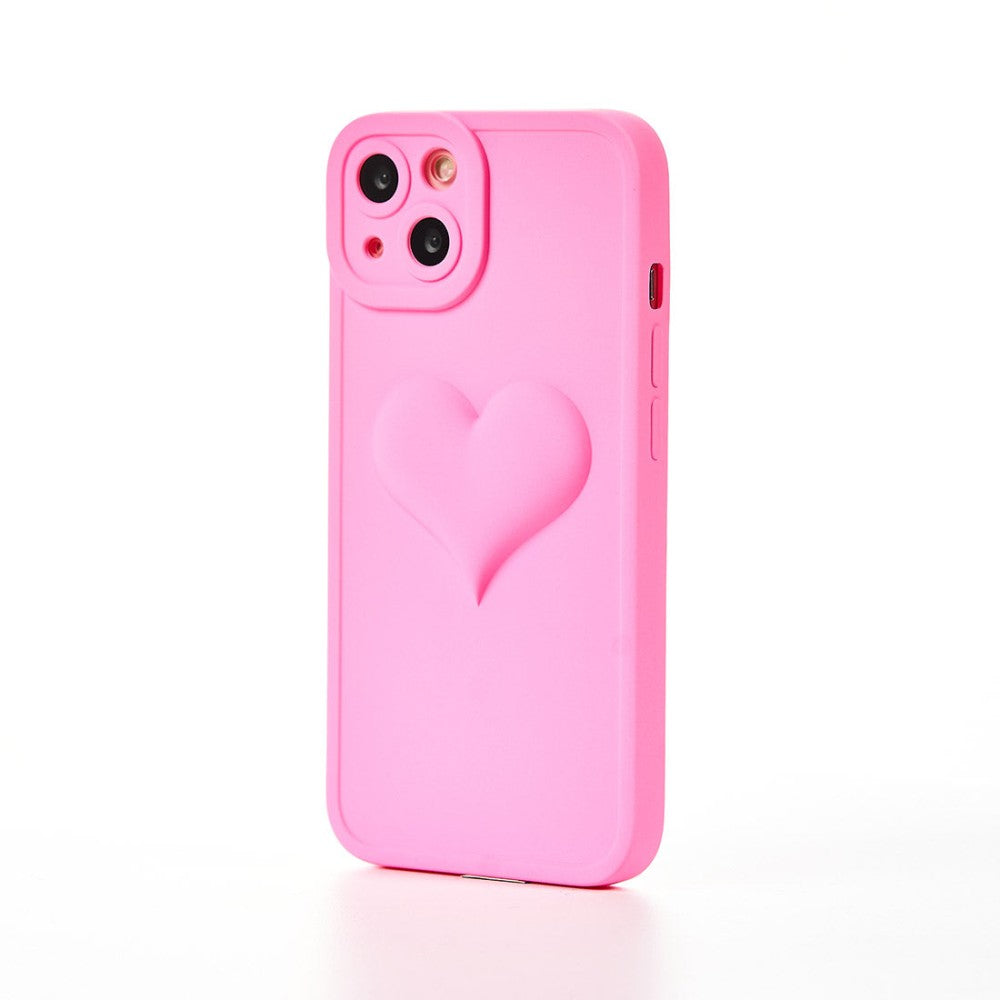 Full Heart Case - iPhone 13 - Hot Pink