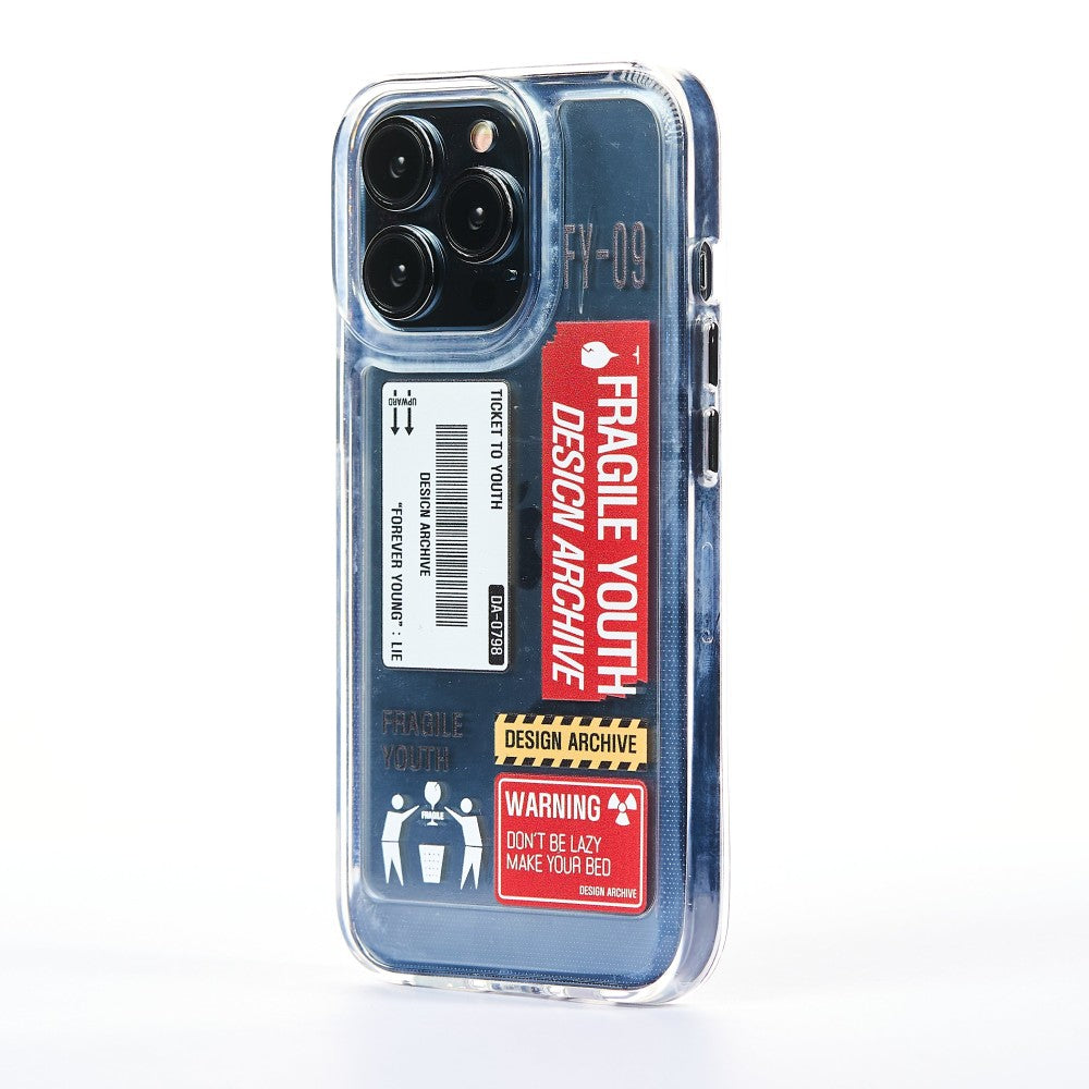 Checked in Cover - iPhone 12/12 Pro - Clear