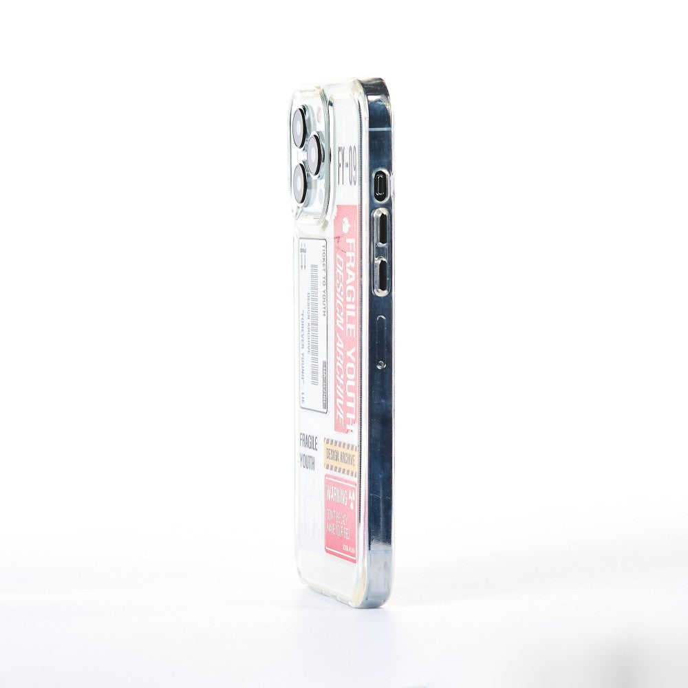 Husa Checked in - iPhone 12 Pro Max - Clear