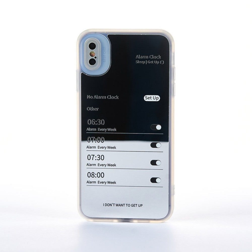 Husa Wake Up Call - iPhone XS Max - Metallic