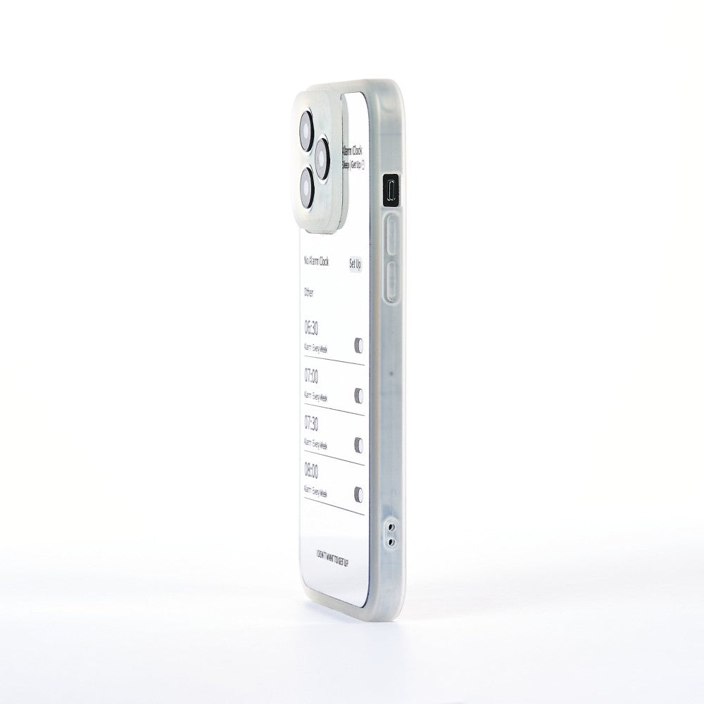 Husa Wake Up Call - iPhone 13 Pro Max - Metallic