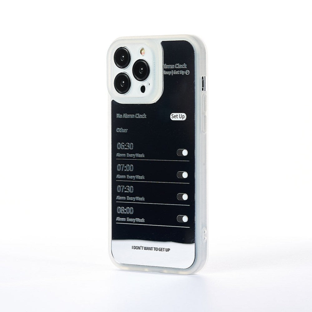 Husa Wake Up Call - iPhone 13 Pro Max - Metallic