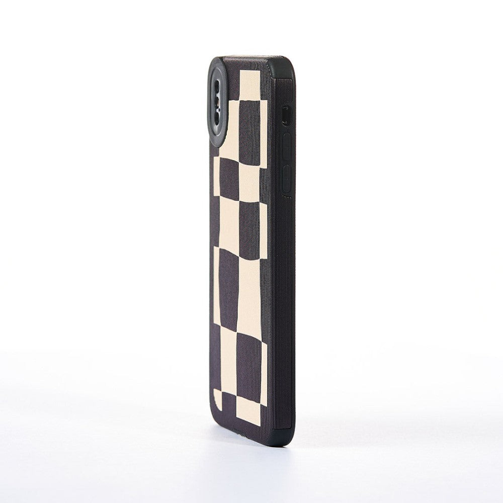 Square-Edged Case - iPhone XS Max - White/Black