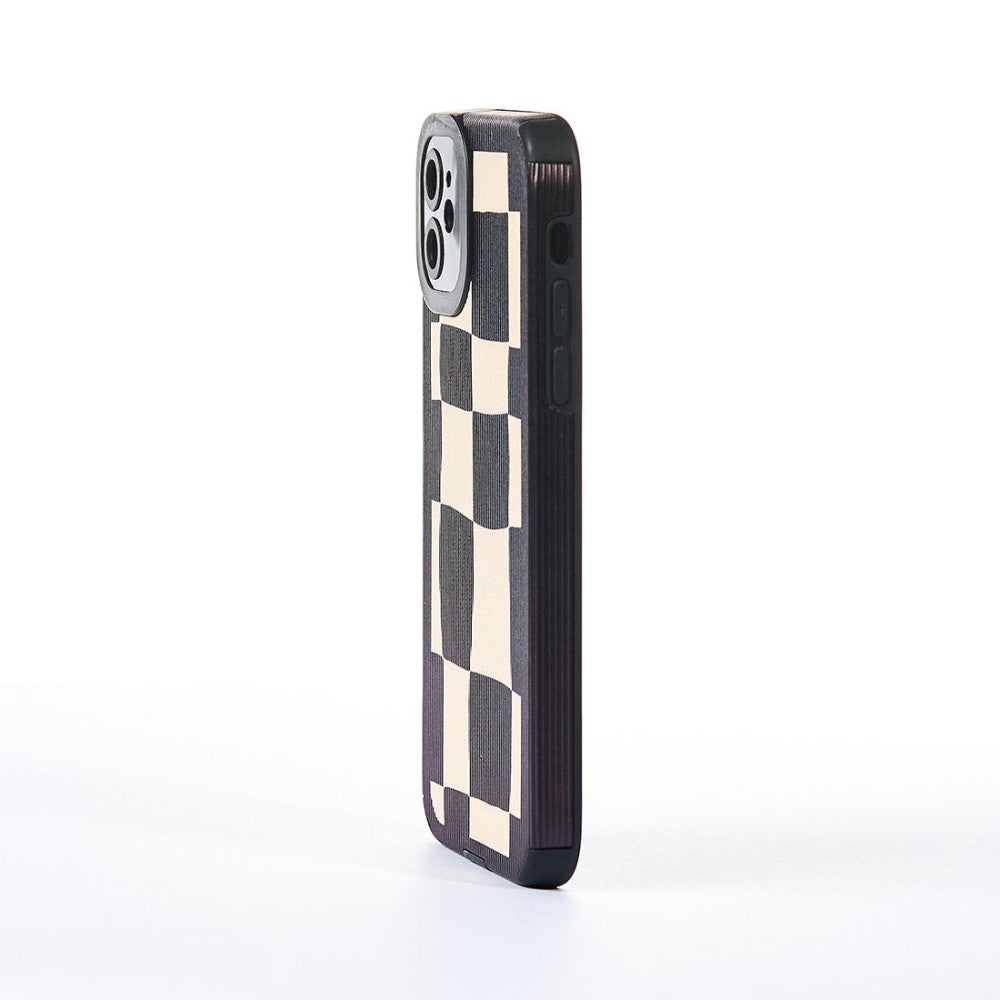 Husa Squareforming - iPhone 11 - Alb/Negru