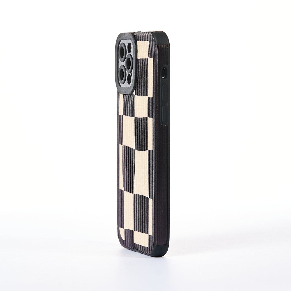 Husa Squareforming - iPhone 12 Pro - Alb/Negru