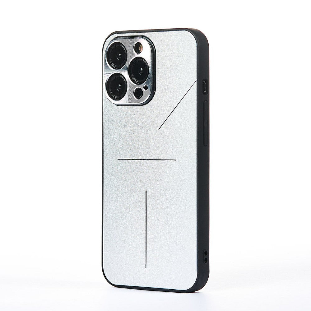 Husa Metalines - iPhone 13 Pro - Silver