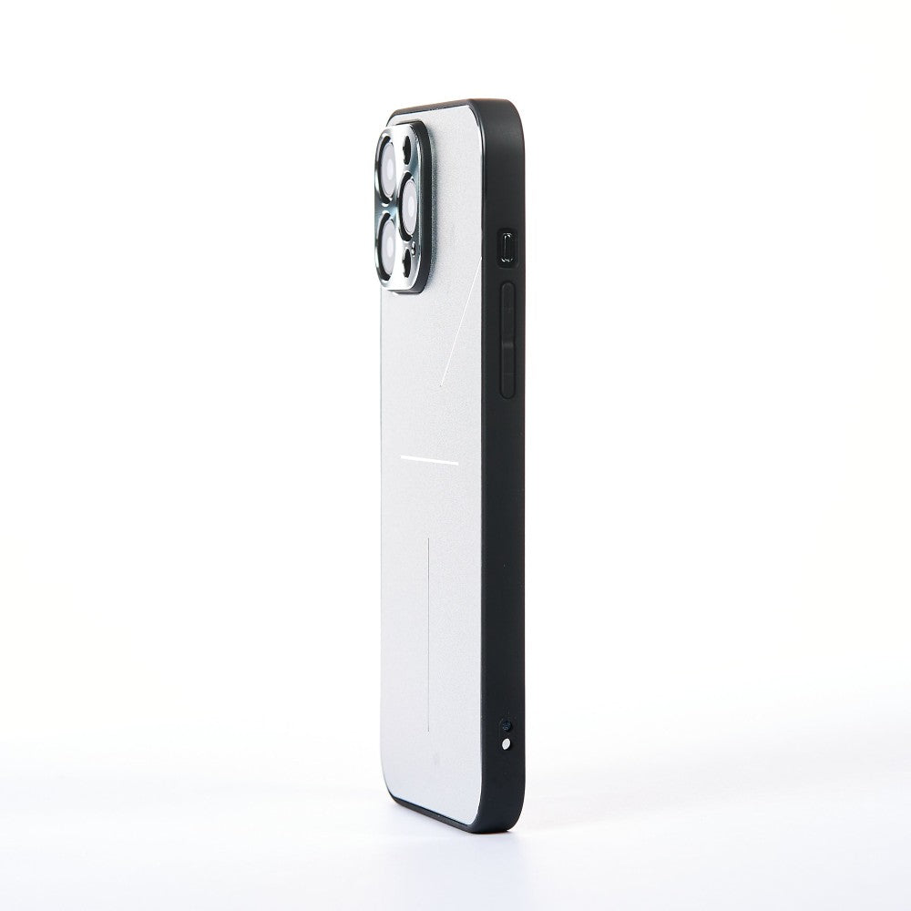 Husa Metalines - iPhone 13 Pro Max - Silver