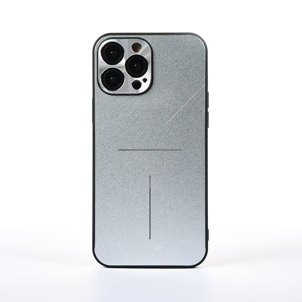 Husa Metalines - iPhone 13 Pro Max - Silver
