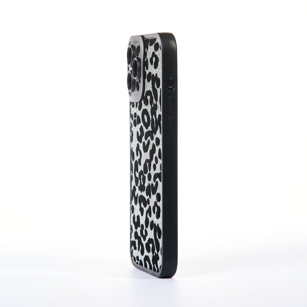 Husa Furry Print - iPhone 13 Pro Max - Silver