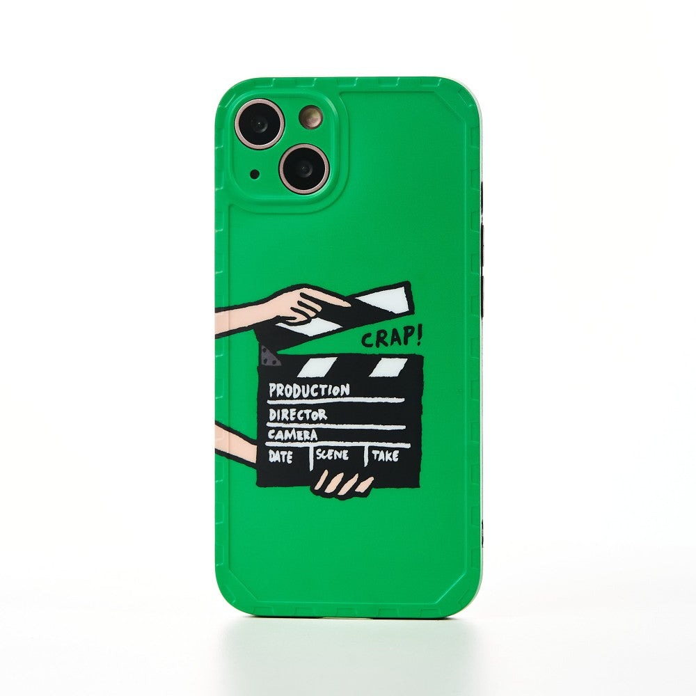 Husa Ready? Action! - iPhone 13 - Verde