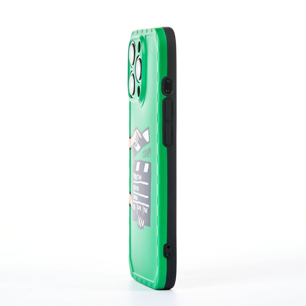Husa Ready? Action! - iPhone 13 Pro - Verde
