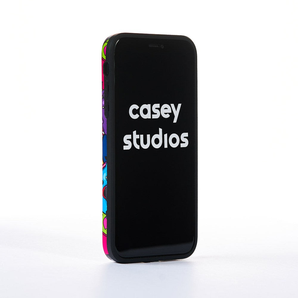 Cartoon Monster Case - iPhone XR - Multicolor