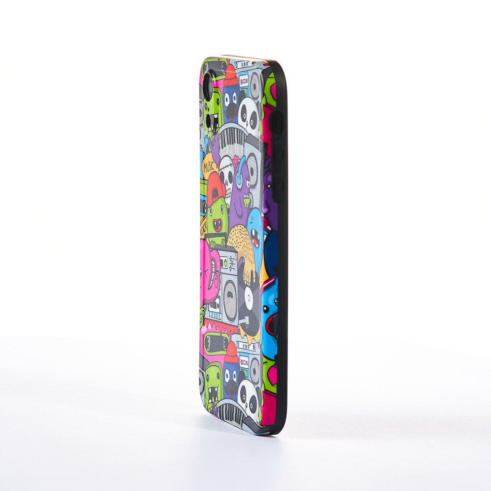 Cartoon Monster Case - iPhone XR - Multicolor