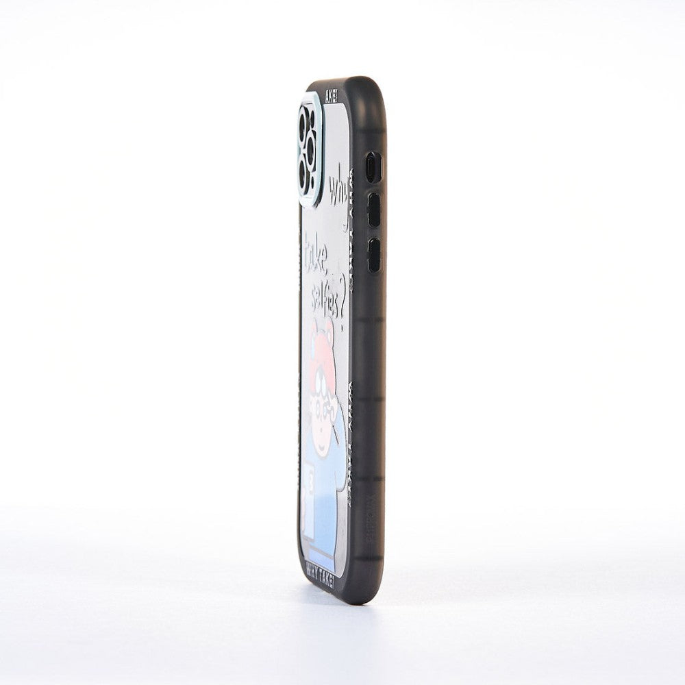 Husa Why? - iPhone 11 Pro Max - Negru