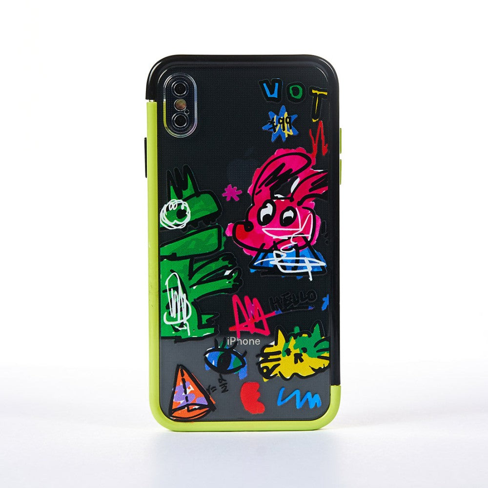 Husa Dino Attack - iPhone XS Max - Multicolor