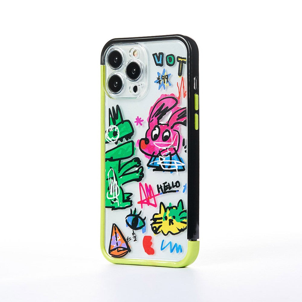 Dino Attack Case - iPhone 13 Pro Max - Multicolor