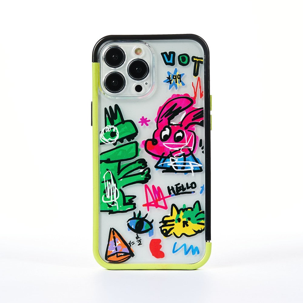 Dino Attack Case - iPhone 13 Pro Max - Multicolor