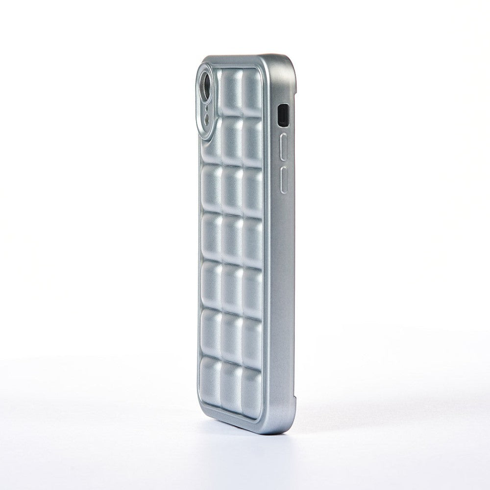 Squared Up Case - iPhone XR - Silver